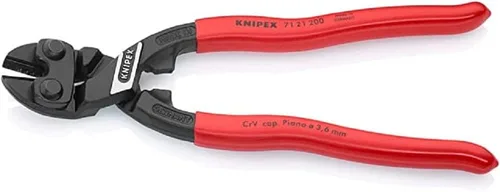 Vista 10 de KNIPEX 71 31 160 SB Cobolt S Cortadores de pernos compactos recubierto de plástico negro atramentized 6.299 in