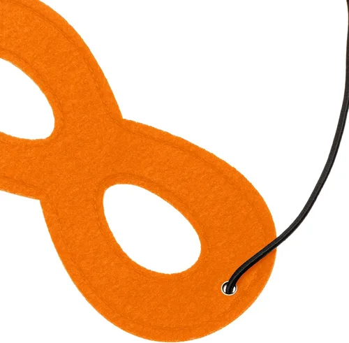 Vista 22 de Máscaras de ojos de superhéroes para niños Negro