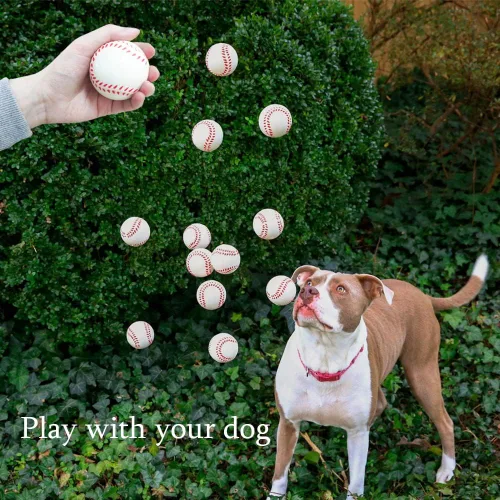 Vista 7 de 24 piezas de pelota antiestrés de béisbol, pelota de espuma de 2.5 pulgadas mini para apretar, pelota deportiva relajante para recuerdos temáticos
