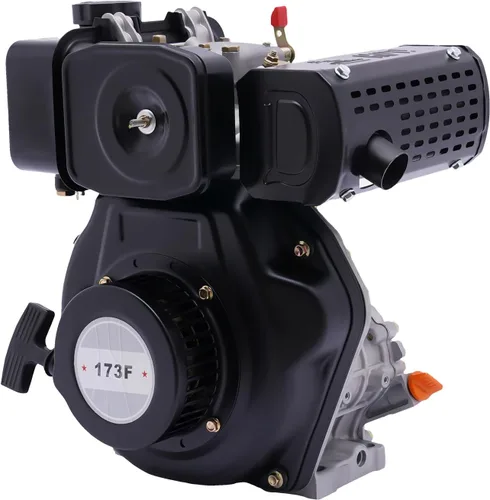 Vista 14 de Motor de motor para kart, motor de gasolina, motor de gasolina de 6.5HP 4 tiempos de cilindro único de 160CC, motor de gasolina de arranque manual