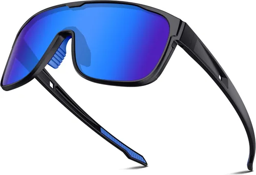 Vista 16 de Gafas de sol deportivas polarizadas para hombres y mujeres, jóvenes, béisbol, correr, ciclismo, conducción, pesca, tenis, golf, motor TAC UV400 TR90