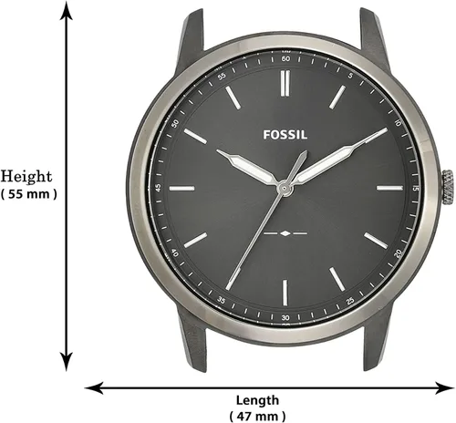 Vista 5 de Fossil - Reloj casual de cuarzo minimalista de acero inoxidable y delgado para hombre