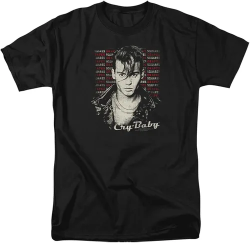 Vista 2 de Popfunk Classic Cry Baby Drapes and Squares Unisex Adult T Shirt