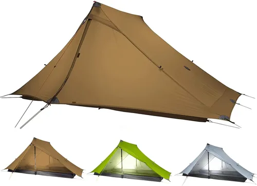 Vista 9 de 3F UL Gear Lanshan PRO Lanshan Tienda de campaña ultraligera Tienda de campaña ultraligera para 3 estaciones para 1 persona o 2 personas, camping