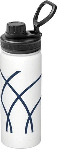Vista 10 de Geometric Creatures - Hervidor de agua aislado de acero inoxidable Botella de agua divertida con estampado Ideal para deportes y viajes
