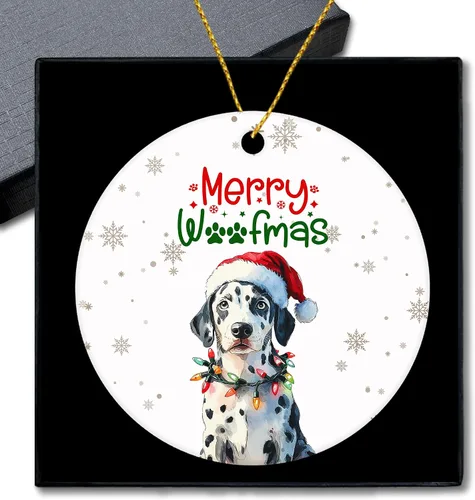 Vista 13 de Shiba Inu Gifts - Adornos navideños de cerámica para árbol y auto