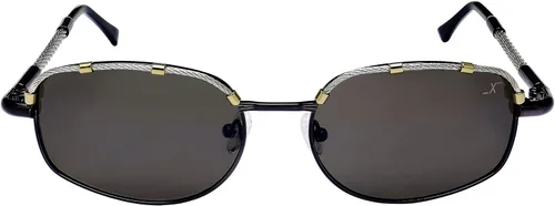 Vista 4 de Xezo Gafas de sol retro para hombre