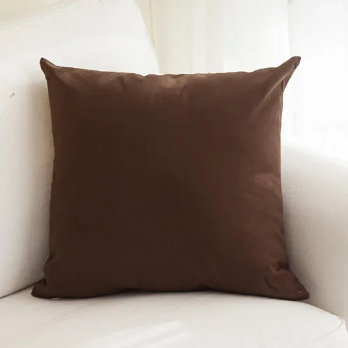 Vista 16 de Lujosa funda de almohada de algodón egipcio, 2 piezas, patrón sólido, 400 hilos (12 x 12 pulgadas, beige)