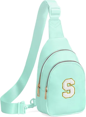Vista 72 de Regalos de cumpleaños Viverte para niñas de 7, 8, 9, 10, 11, 12, 13 años, pequeño bolso cruzado de hombro con inicial, bolso cruzado de hombro