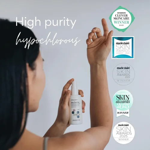 Vista 2 de Clinisoothe + Purificador de la piel: limpiador diario y tratamiento del acné para la cara y el cuerpo, con tecnología hipoclorosa para prevenir