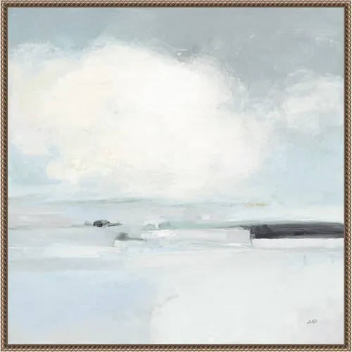 Vista 17 de Amanti Art Lienzo enmarcado para pared, 16 x 16 pulgadas, horizonte neutro I de Julia Purinton, lienzo enmarcado para pared, obras de arte
