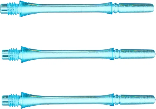 Vista 164 de Cosmodarts - Eje de engranaje para eje de ajuste delgado, color azul transparente 3 Azul (azul transparente)