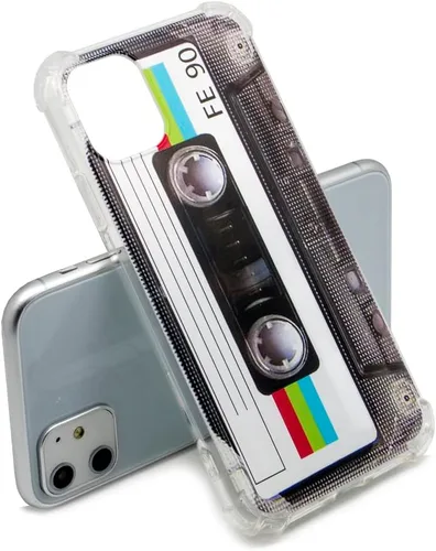 Vista 7 de FAteam - Funda para iPhone 11, acabado mate, resistente, suave, con esquinas reforzadas, TPU suave, parachoques retro, funda compatible con iPhone 11
