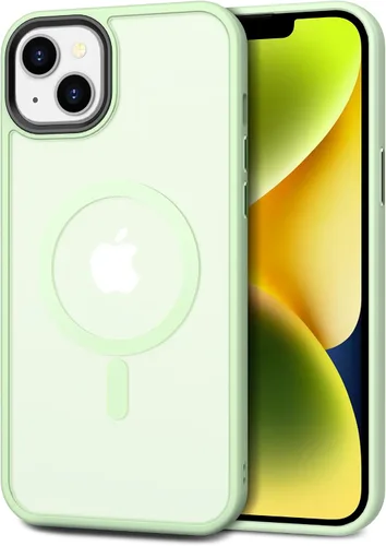 Vista 67 de CACOE Funda magnética para iPhone 12 y iPhone 12 Pro de 6.1 pulgadas - Compatible con MagSafe y soporte magnético para teléfono en el automóvil,