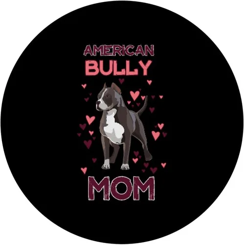 Vista 3 de American Bully Mom American Bully Amante para Propietario PopSockets Swappable PopGrip