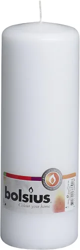 Vista 5 de Bolsius Vela Pilar Regular, Blanco 2.362 in Ancho