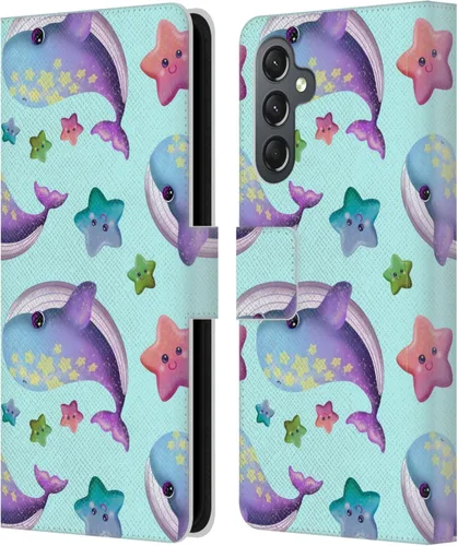 Vista 198 de Head Case Designs Officially Licensed Carla Morrow Colorful Space Dice Patterns Leather Wallet Case Compatible with Samsung Galaxy A07 4G