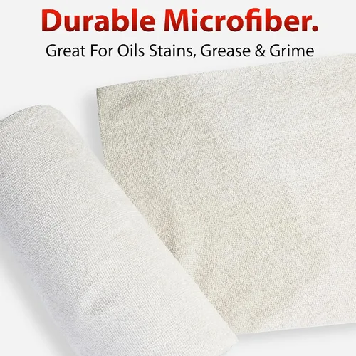 Vista 5 de Adam's Polishes Rollo de toalla de microfibra – Paquete de 30 toallas reutilizables – 12 x 12 (paquete de 1)