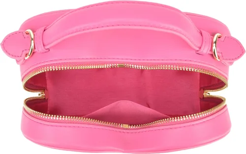 Vista 4 de lola mae Bolso cruzado con forma de corazón para mujer, con cremallera alrededor del bolso de hombro