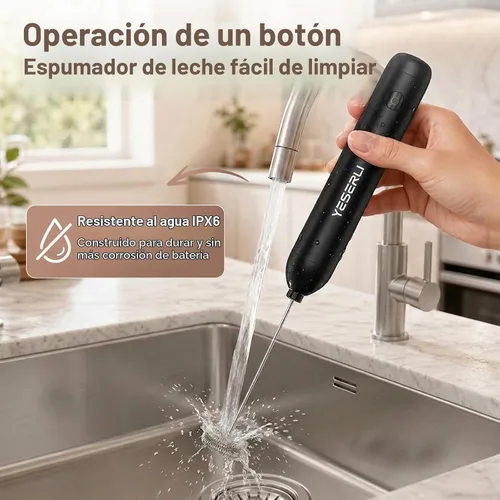 Vista 7 de Espumador de leche recargable Batería de mano 2000mAh