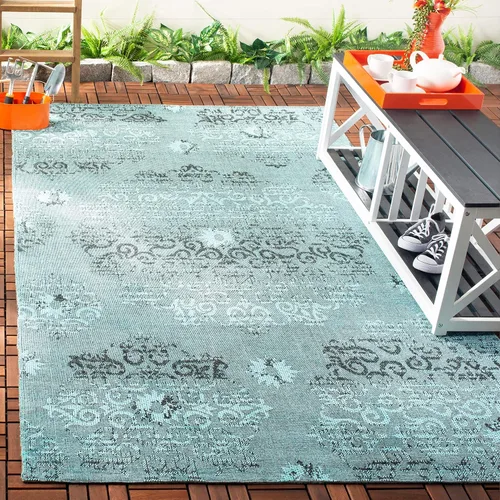 Vista 13 de SAFAVIEH Palazzo Collection - Alfombra decorativa de 2 x 3 pies 6 pulgadas, diseño envejecido, no desprende pelusa y es de fácil cuidado, ideal