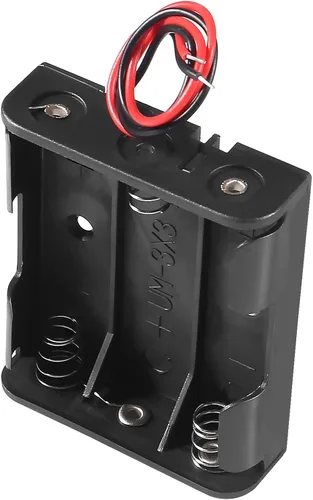 Vista 5 de Soporte de batería AA con conductores 3 AA soporte de batería con cables (6PCS 3AA)