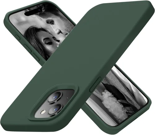 Vista 17 de Cordking Funda diseñada para iPhone 15 Pro Max, funda de silicona ultradelgada a prueba de golpes con [forro de microfibra suave antiarañazos], 6.7