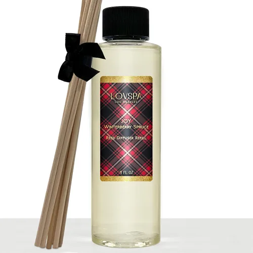 Vista 42 de Amber Romance - Recambio de aceite difusor de varillas con varillas de junco, ámbar cálido, sándalo y notas florales, aceites esenciales de lirio