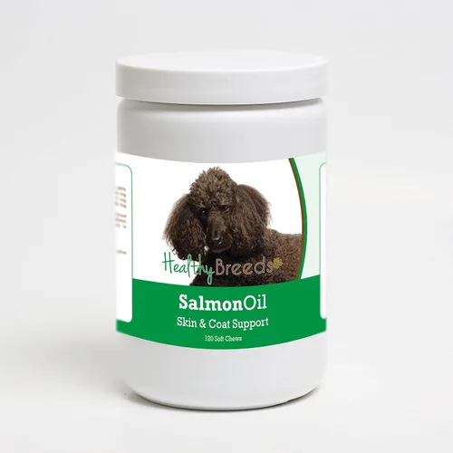 Vista 180 de Healthy Breeds Affenpinscher - Masticables suaves de aceite de salmón, 90