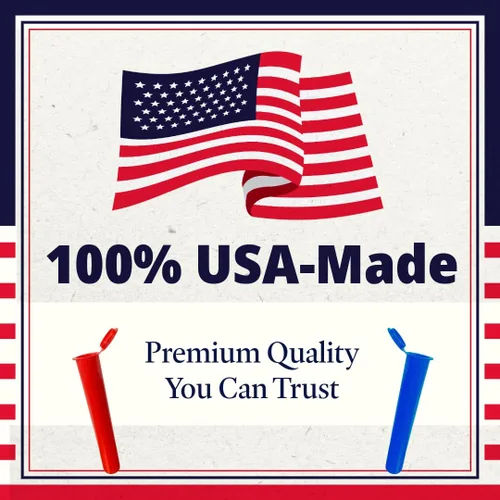 Vista 7 de Evo Plastics - 1000 tubos transparentes de 4.567 in, sin BPA, viales herméticos para un almacenamiento seguro, fabricados en los Estados Unidos