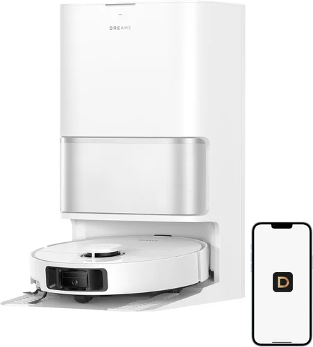 Vista 10 de DREAME L40s Ultra CE Robot Aspirador y Trapeador Combo con muelle de autovaciado, succión de 13,000 Pa, fregona autolimpiante y elevación