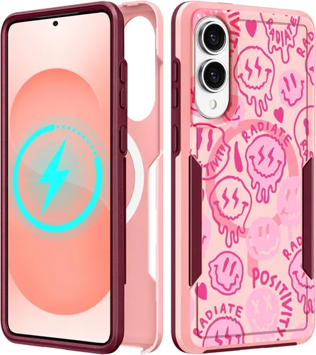 Vista 20 de Funda para Moto G 5G 2024 – Compatible con MagSafe para mujeres y niñas, bonita funda protectora magnética para teléfono, diseño femenino Kawaii