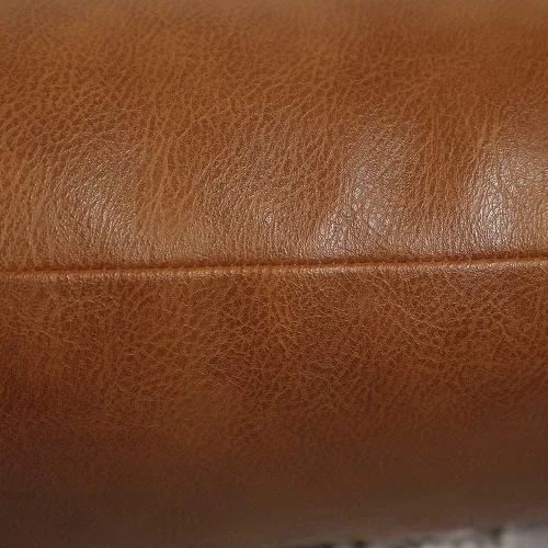 Vista 5 de PANOD Fundas Decorativas de Almohada Lumbar 20 x 30, Fundas de Almohada Larga de Cuero Sintético Premium para Sofá de Granja, Sofá, Cama, Sala