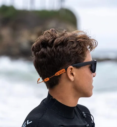 Vista 4 de Luxe Performance Cable Strap Adjustable No Tail Sunglass Strap Eyewear Retainer Sunglasses, Eyeglasses, Prescription Glasses