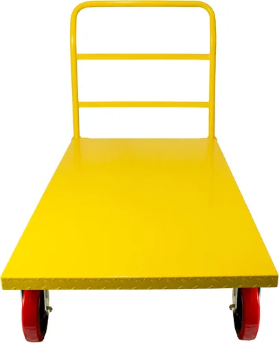 Vista 8 de 5Seconds Carrito de plataforma industrial carrito de 3300 libras, resistente, 60 x 30 pulgadas, plataforma de mano, carrito de empuje, placa
