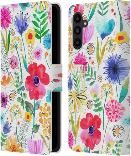 Vista 165 de Head Case Designs Officially Licensed Ninola Butterfly Nature Spring Floral Leather Wallet Case Compatible with Samsung Galaxy A07 4G