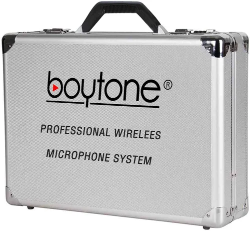 Vista 6 de Boytone BT-48UM - Micrófono inalámbrico de 100 canales, doble metal profesional UHF inalámbrico micrófono dinámico inalámbrico Sistema de micrófono
