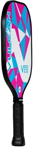 Vista 3 de Vulcan Pala de pickleball V510 Rendimiento híbrido Núcleo de polipropileno - Superficie de fibra de carbono Aprobado por USAP Varios