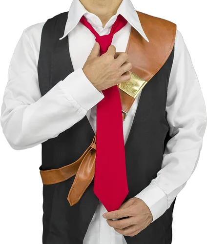 Vista 7 de Anime Cosplay Costume for Meliodas Adults Clothes Sets with Black Vest Men White Jumpsuits S-L