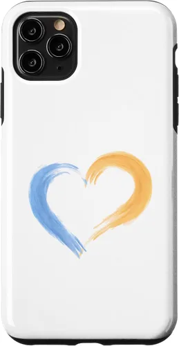 Vista 13 de Ukraine Heart Case for iPhone 16