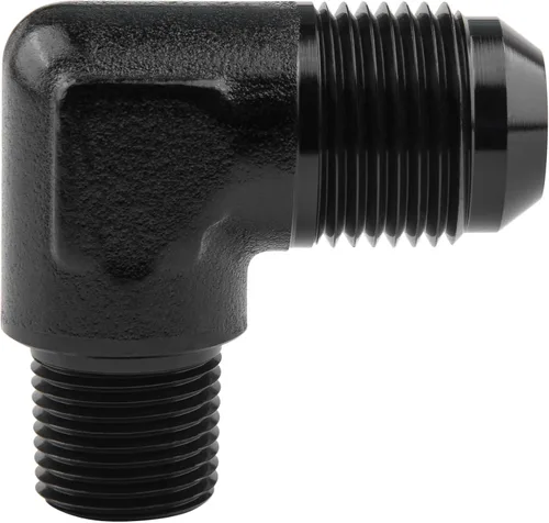 Vista 28 de EVIL ENERGY Adaptador de ajuste de 6AN a 3/8" NPT macho de 90 grados, aluminio