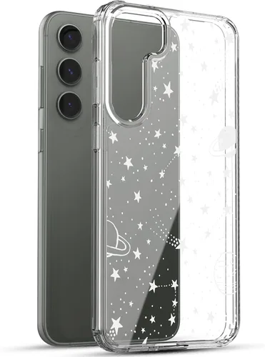 Vista 3 de RANZ Funda para Galaxy S23 Plus, serie antiarañazos, a prueba de golpes, funda protectora de policarbonato duro y TPU para Samsung Galaxy S23 Plus