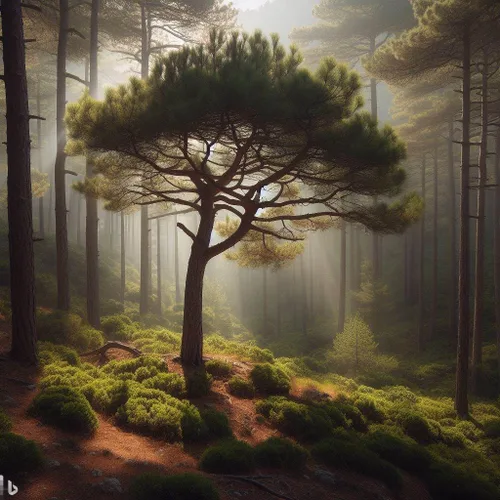 Vista 5 de Pinus halepensis var. brutia (Brutia Pine, Calabrian Pine, East Mediterranean Pine, Erect Cone Aleppo Pine, Turkish Pine) Semillas de árbol