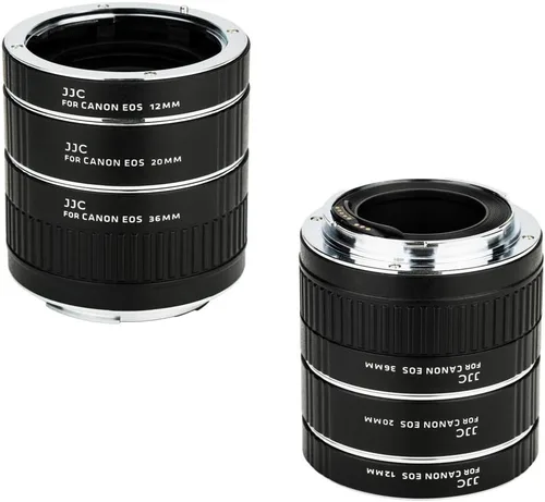 Vista 14 de JJC E Mount Auto Focus Macro Extension Tube Set para Sony E/FE Cámara