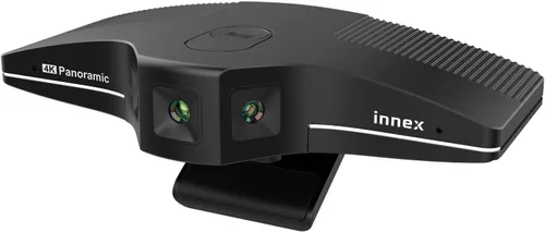 Vista 8 de Innex C570 Cámara web gran angular de 120° 4K con seguimiento de IA y encuadre automático Webcam with Microphone, ePTZ, 5X Digital Zoom, Remote
