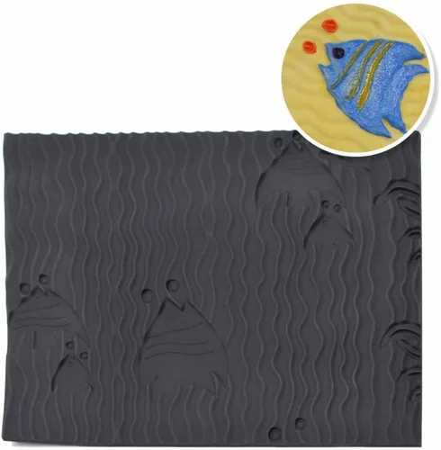 Vista 2 de Molde de encaje de silicona para mousse Swiss Roll Cake Sugarcraft