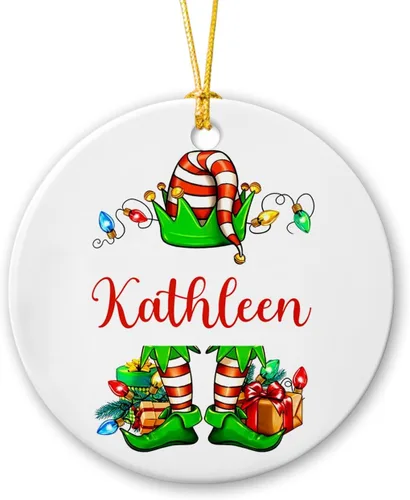 Vista 13 de Adorno de artista personalizado 2025 para árbol de Navidad, adornos de cerámica de dibujo personalizado, regalos de Navidad para pintores