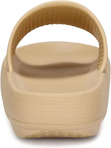 Vista 5 de welltree Sandalias antideslizantes para mujeres y hombres, sandalias antideslizantes para baño y ducha, suela gruesa suave para interiores