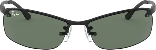 Vista 2 de Ray-Ban RB3179 - Gafas de sol rectangulares de metal para hombre