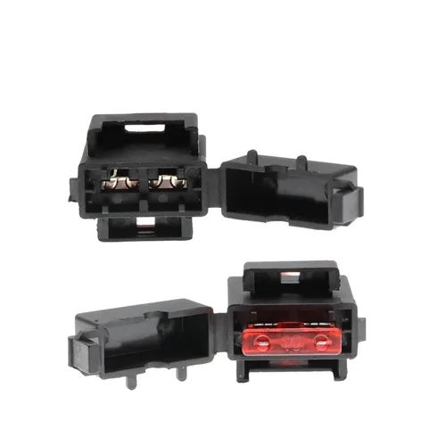 Vista 4 de 32V Acc Standard Size Car Fuse Holder 16AWG Non-Destructive Fuse Box Blade Fuse Extension Cord 1Pcs(10A)